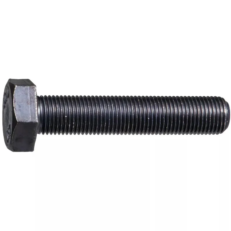 Midwest Fastener 932424 Class 10.9, M10-1.00 Hex Head Cap Screw, Plain Steel, 50 mm L, 3 PK