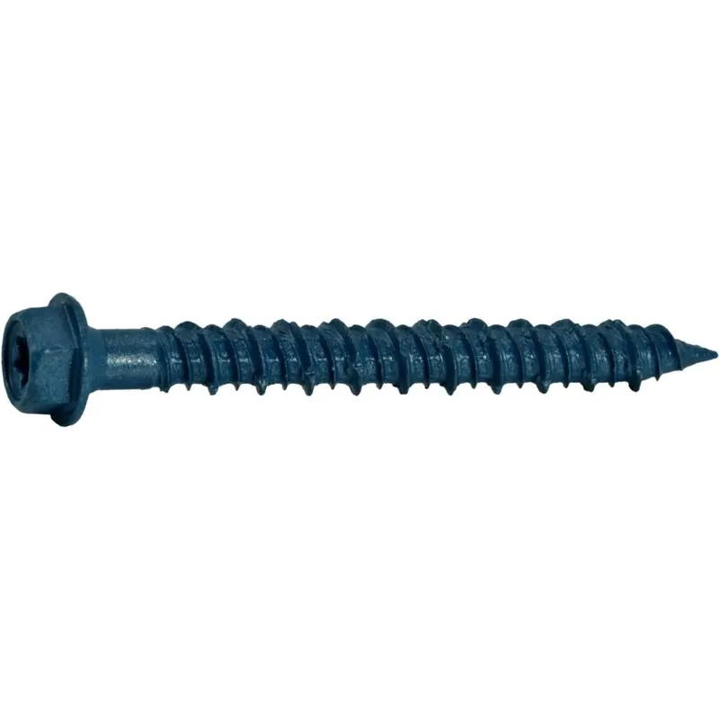 Midwest Fastener 12265 TorqueMaster Hex Head Masonry Screws 1/4 inches x 2-1/4 inches