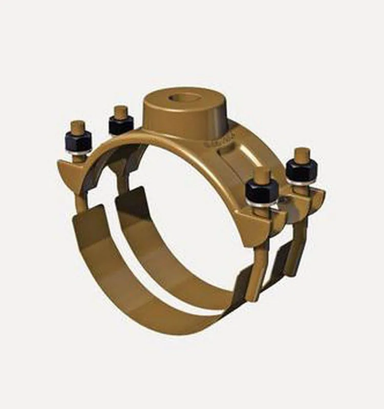 Romac 292-132072 Style 202b 4 - 16 x 2 in. bronze service saddle