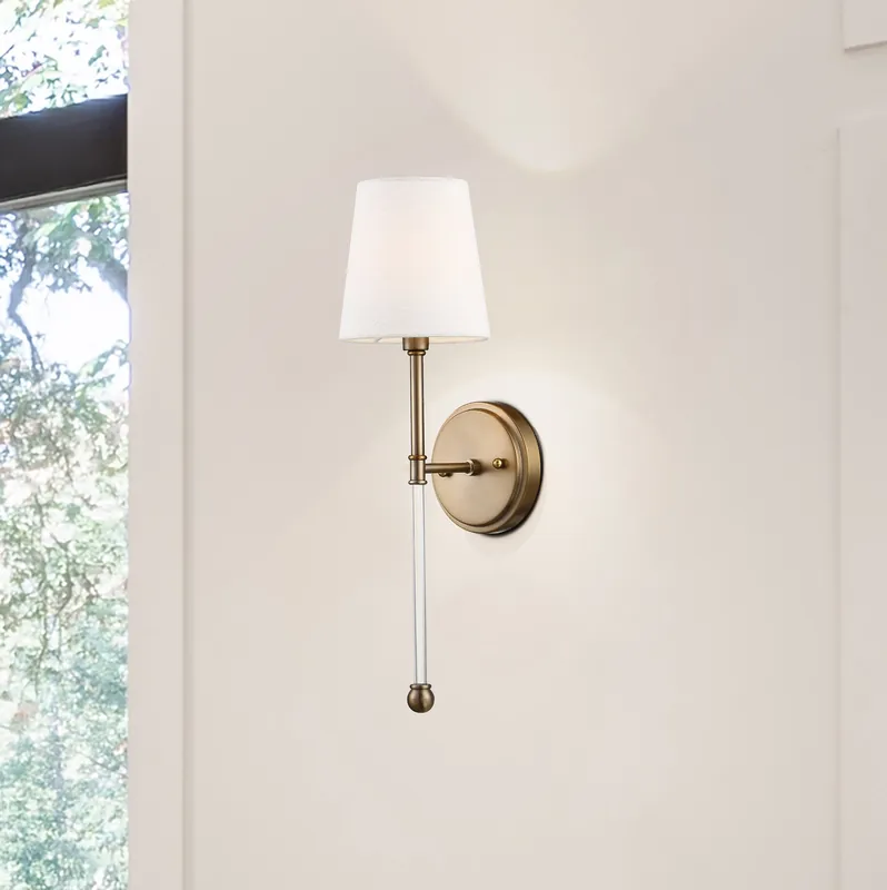 Satco 60-6687 Olmstead 1 Light Wall Sconce 60W