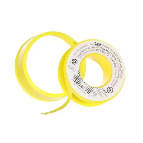 Oatey 513-31403D PTFE Yellow Thread Seal Tape 1/2 in. x 21 ft.