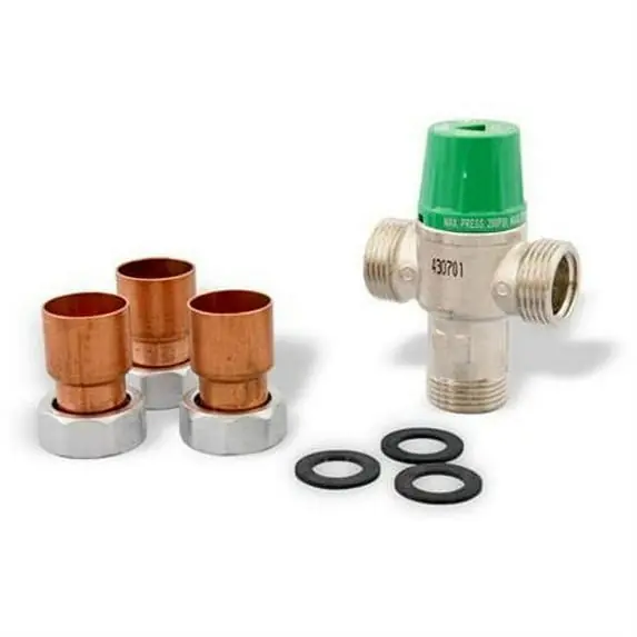 Taco 5004-C2 1 inches Sweat Dual Mixing or Diverting Valve (85F-150F)