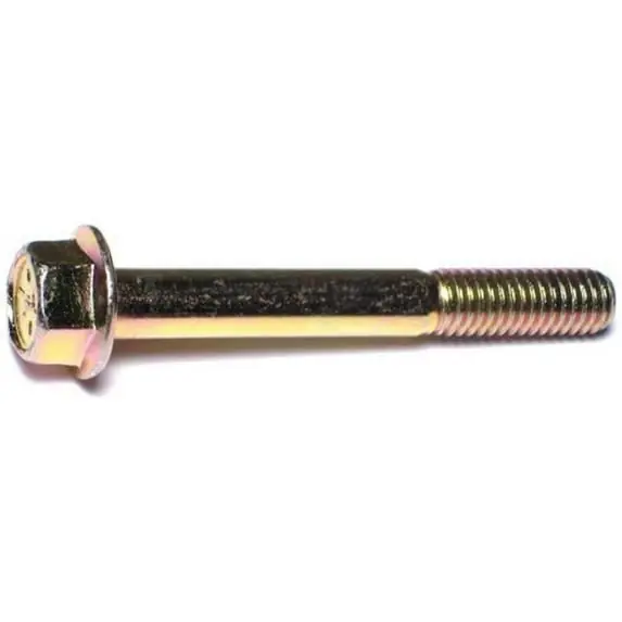 Midwest Fastener 50338 Grade 8 Flange Bolt 3/8 inches-16 x 3 in L, 25 PK