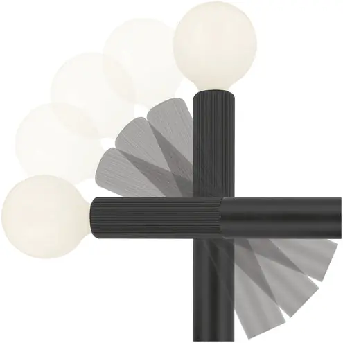 Kichler Lighting 52556BK Odensa LED Wall Sconce Wall Light