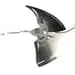 York s1-02642370000 24 Inch Propeller Fan Blade 3-fin Cw