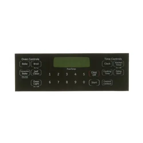 General Electric wb27k10407 Cooktop Overlay Panel