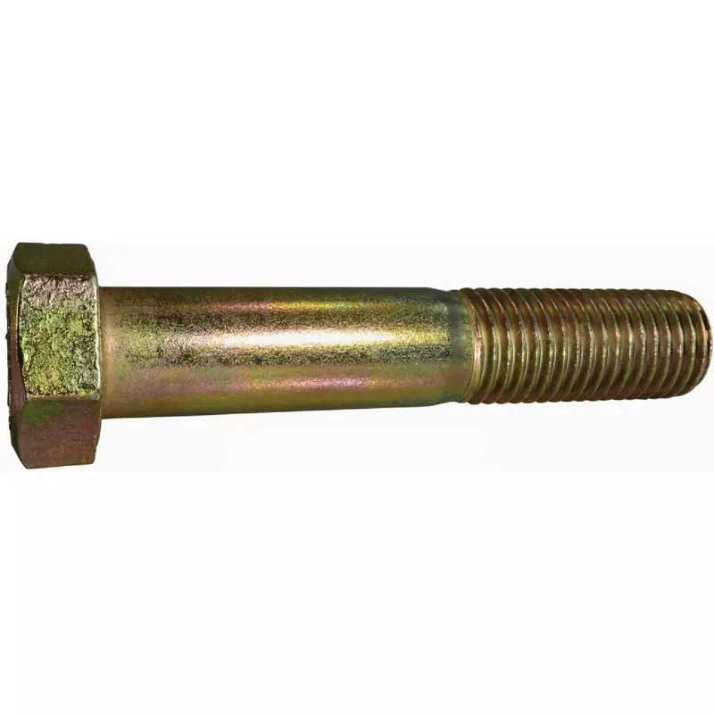 Midwest Fastener 54151 Hex Cap Screw 1-1/8-7 Thread 6 in OAL Grade 8
