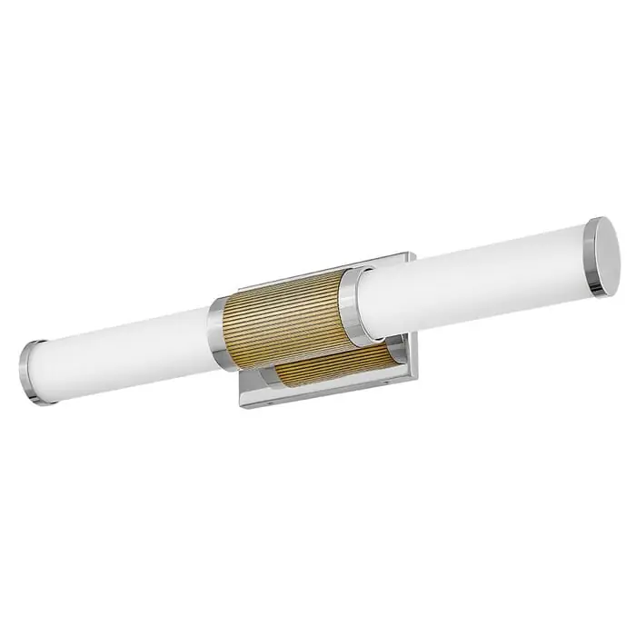 Hinkley 50062PN Zevi Medium LED Vanity 33W