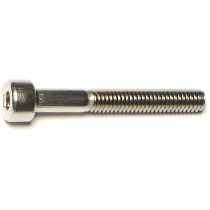 Midwest Fastener 75617 Cap Screw M4-0.7 Thread 30 mm L Coarse Thread Socket Drive 5 PK