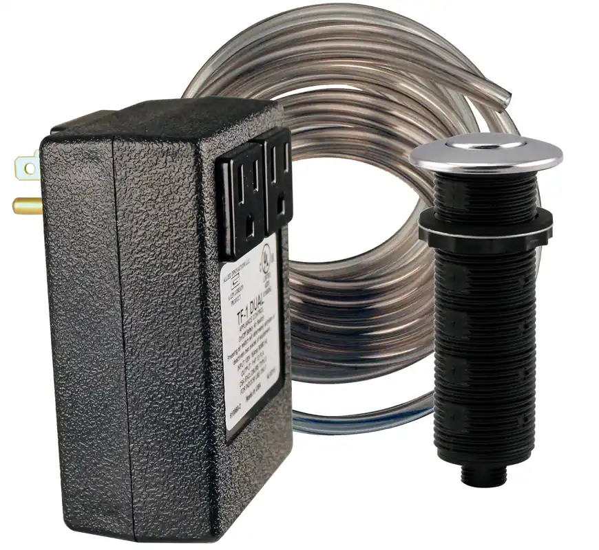Westbrass ASB-2B3-05 Disposal Air Switch and Dual Outlet Control Box