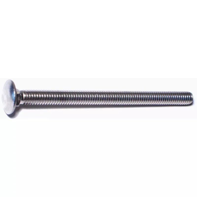 Midwest Fastener 50789 Carriage Bolt 5/16-18 Thread 4-1/2 in OAL