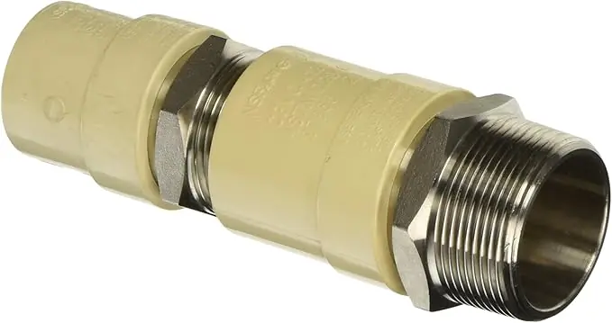 King Brothers Industries TMS-1250 Lead Free Stainless Steel Transition Adapter 1-1/4-Inch