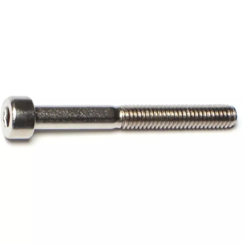 Midwest Fastener 75618 M4-0.70 Socket Head Cap Screw, Steel, 35 mm L, 4 PK