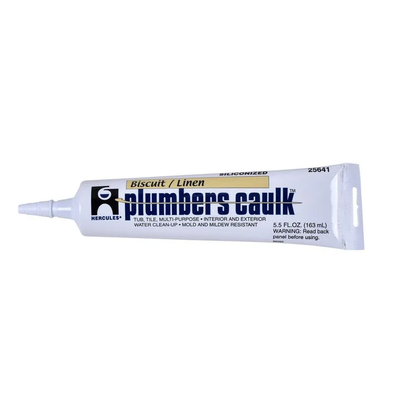 Oatey H25641 Siliconized Acrylic Latex Caulk 5.5 oz