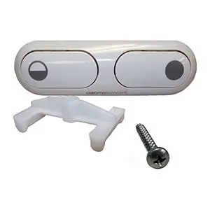 Caroma 416283W Sydney White Smart Button Kit