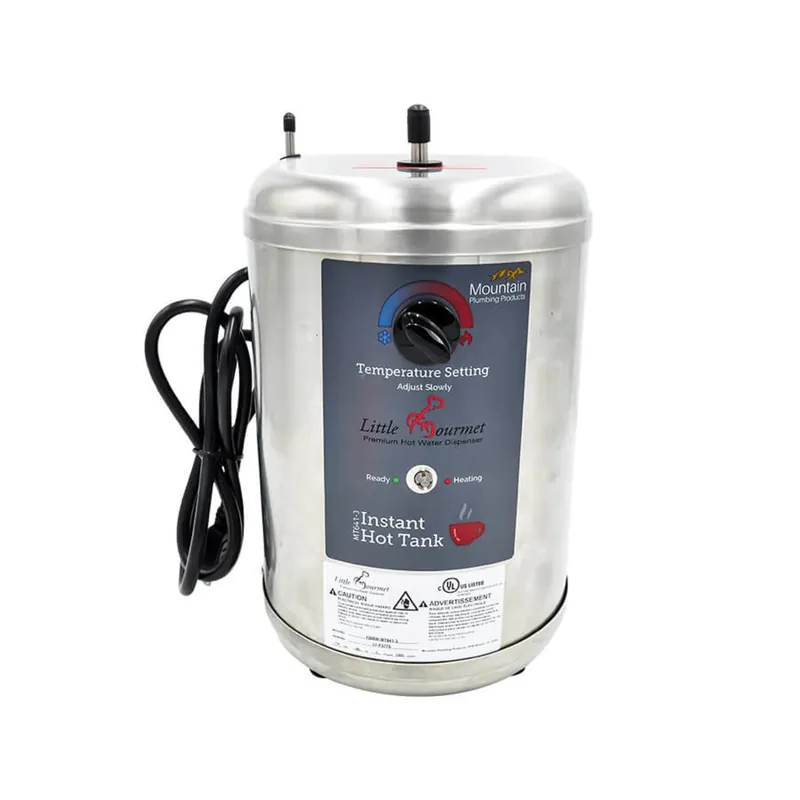 Mountain Plumbing Products MT641-3 Little Gourmet® Premium Hot Water Tank / Dispenser No Finish