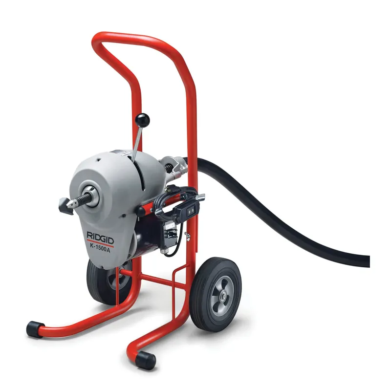 Ridgid 46837 K-1500sp-a Sectional Machine 1 hp