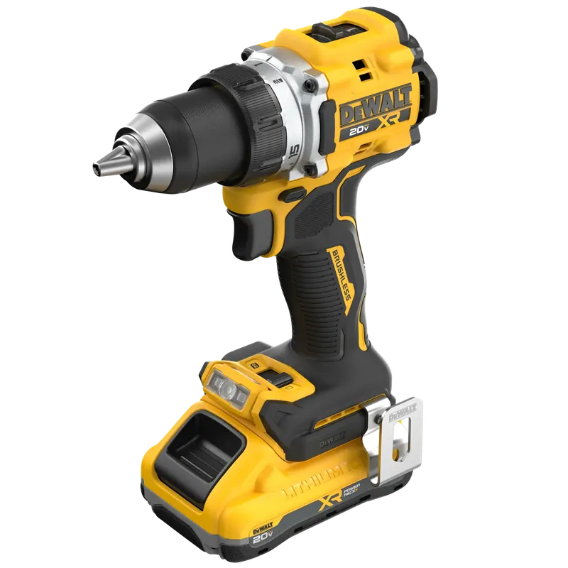 Dewalt DCD801QQ2 20V MAX* XR Brushless Cordless 1/2-In. Drill/Driver Kit