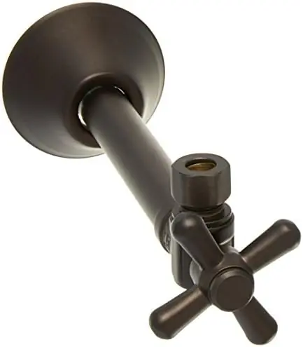 Jaclo 629-72-ORB 1/2 inches swt x 3/8 inches od valve kit 20 inches supply tube