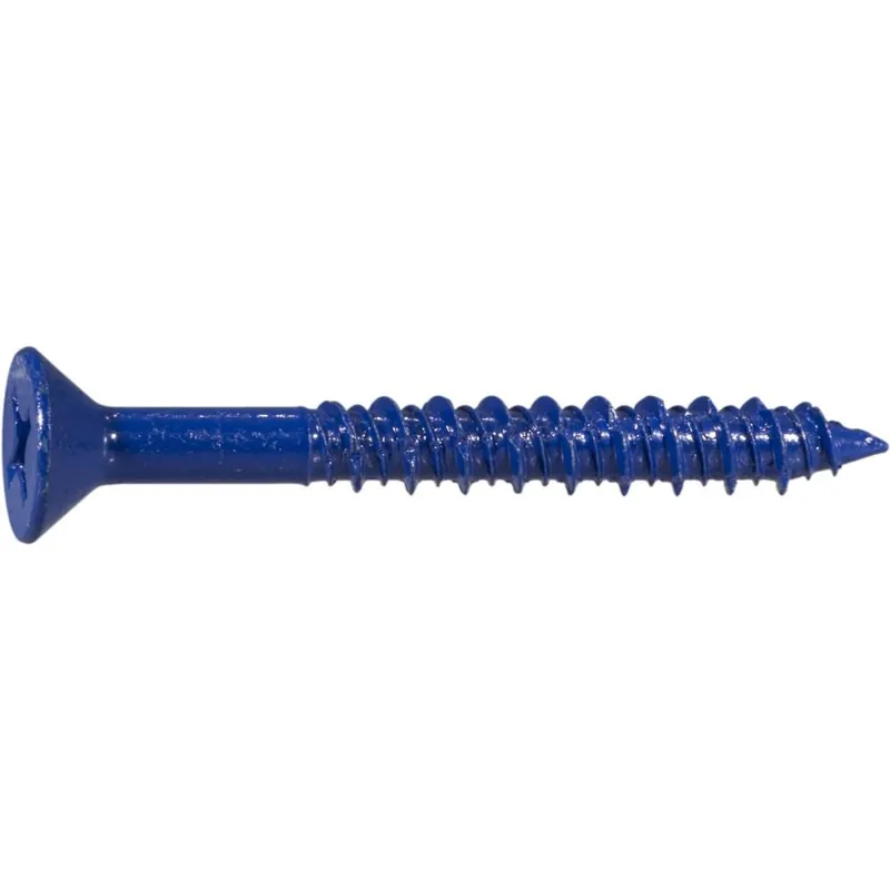 Midwest Fastener 12254 1/4 x 2-3/4 Torquemaster Flat Head Masonry Screws
