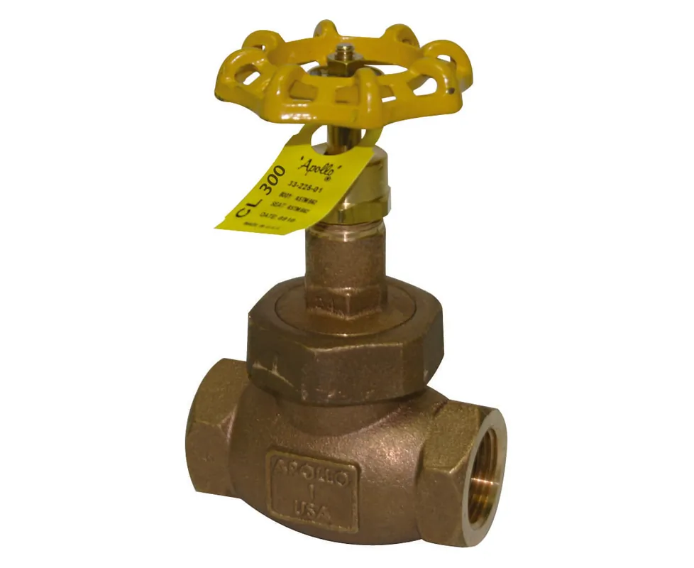Apollo Valves 3366501 Class 300 Bronze Globe Valve 1 inches