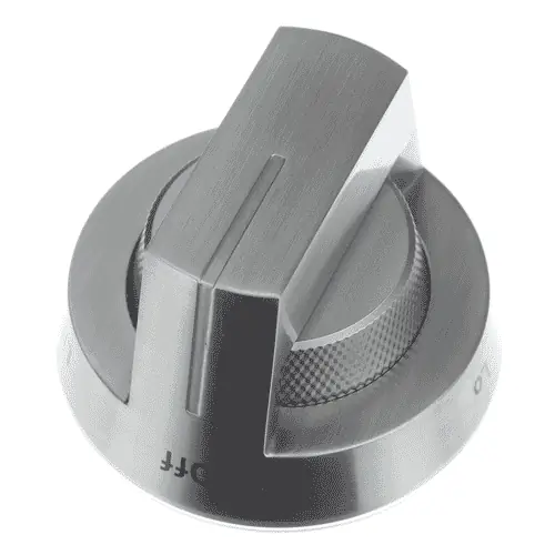 Samsung dg94-06472e Silver Range Burner Control Knob