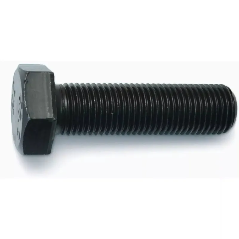 Midwest Fastener 31142 Class 10.9, M14-1.50 Hex Head Cap Screw, Plain Steel, 50 mm L, 3 PK
