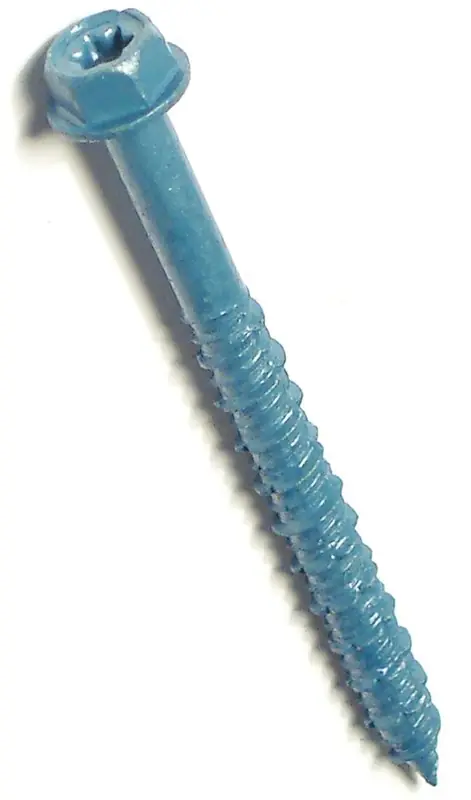 Midwest Fastener 51217 TorqueMaster Mason Screw 1/4 inches x 4 inches 100pc