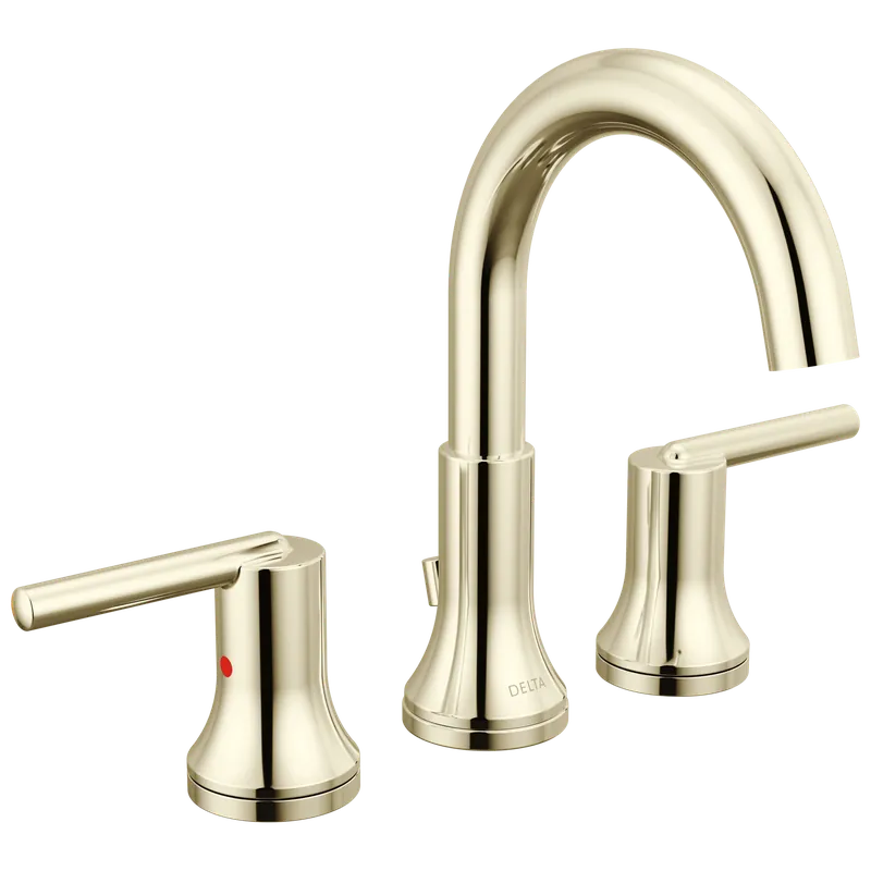 Delta Faucet 3559-PNMPU-DST Two Handle Widespread Bathroom Faucet