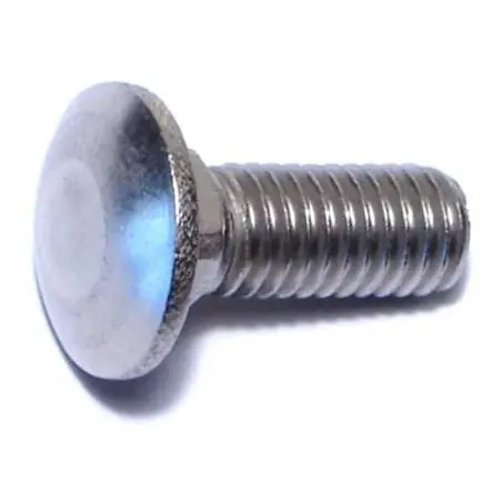 Midwest Fastener 50607 Carriage Bolt 3/8-16 Thread 1 in OAL