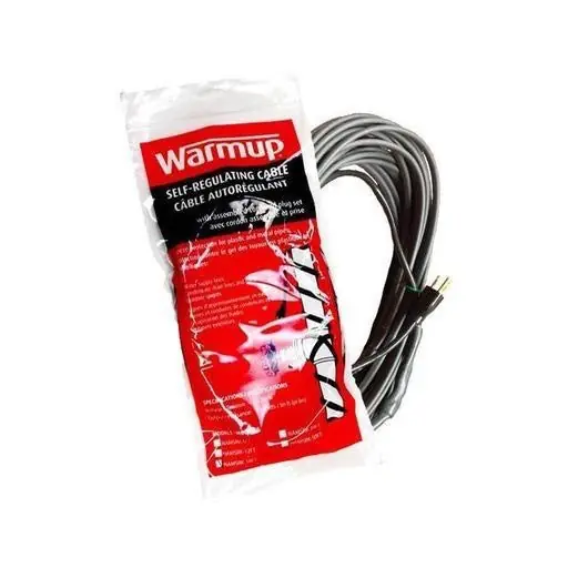 Warmup SR-8W-1-250 Self-Regulated Cable 120V 8W/linear Foot (250 Length Spools) NAMSR-8W-120-250