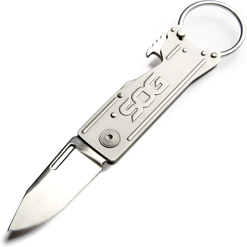 Sog KT1001-CP Keytron Keychain Pocket Knife 1.8 Inch EDC Folding Knife
