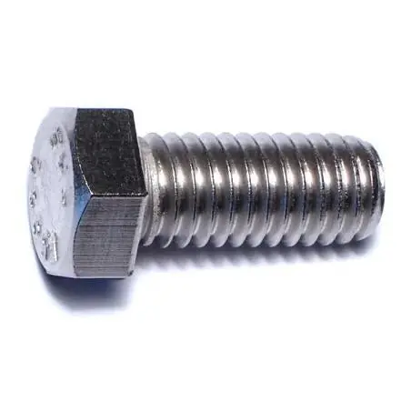 Midwest Fastener 52576 Hex Cap Screw 7/16-14 Thread 3/4 in OAL