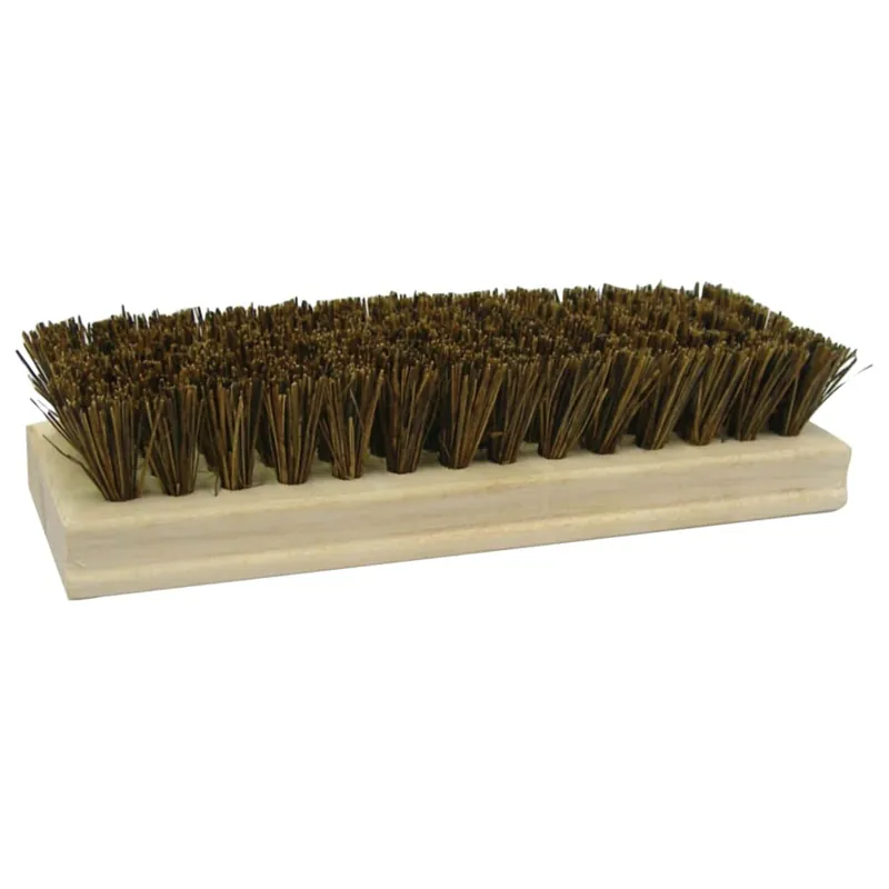 Weiler 72034 Scrub Brush, Coarse Sweep Square End, 7-1/4 in L Block, 1 in Trim Length