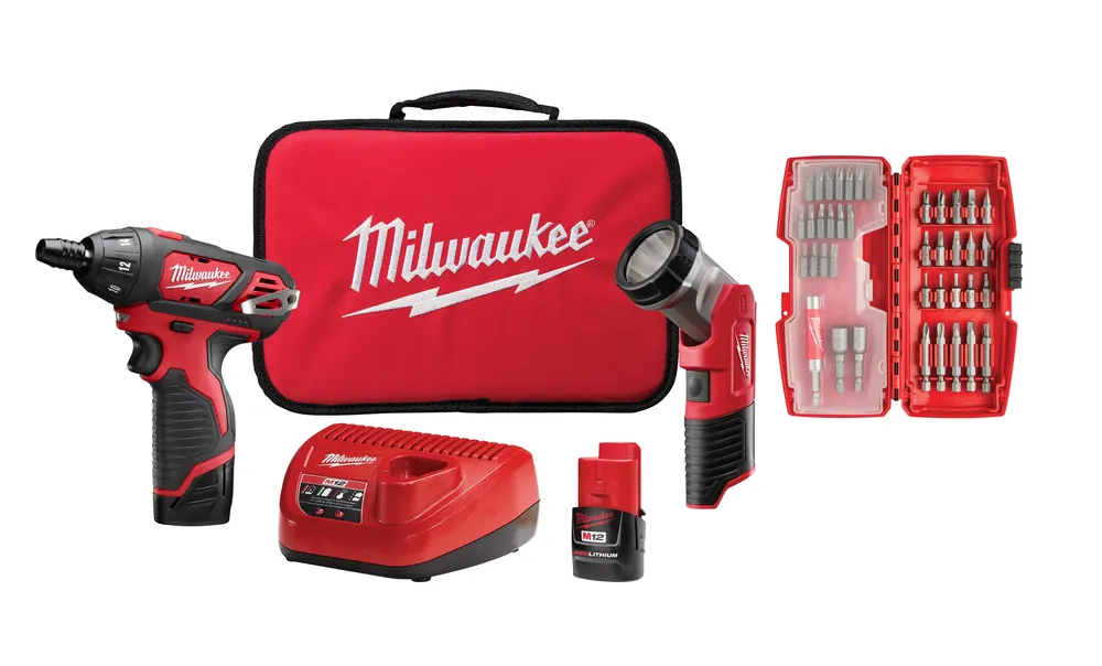Milwaukee 2482-22 M12 Screwdriver Kit