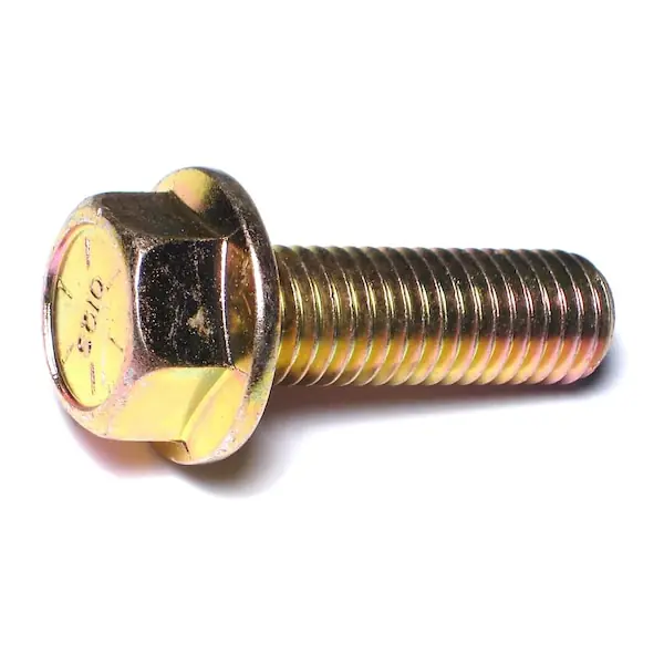 Midwest Fastener 50347 Grade 8 Flange Bolt 2 in L, 10 PK