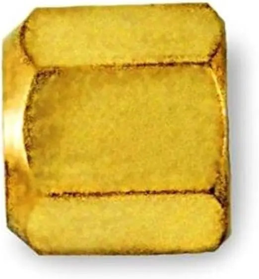 C&D Valve CD2235/25 Flare Cap, Brass Hex W/Neoprene O-Ring Seal (Pack of 25)