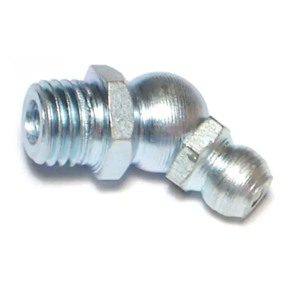 Midwest Fastener 67165 Grease Fitting 8mm-1.0 x 10mm x 22mm 90 Degree Angle 8PK