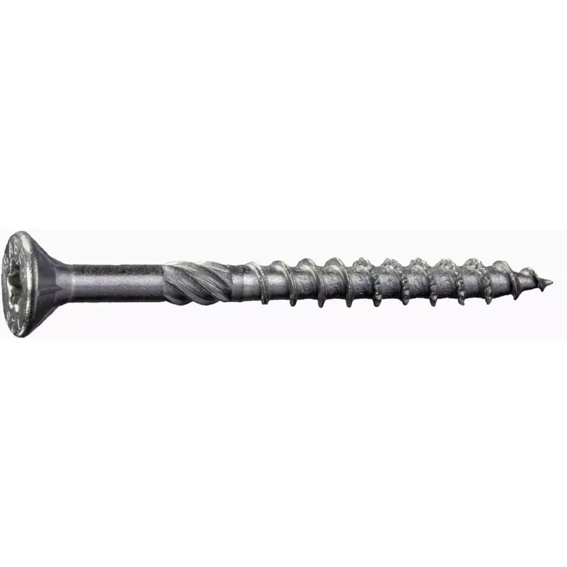 Midwest Fastener 50218 SaberDrive Deck Screw #9 Thread 2 in L Stainless Steel 124 PK