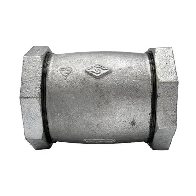 Walrich 2561016 3 feet' Long Galvanized Compression Coupling