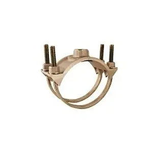 Ford Meter Box 202B-1625-IP7 14in Brass Saddle 2in Ip