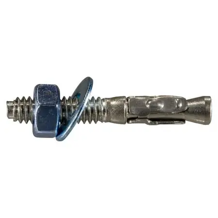Midwest Fastener 55215 1/4 -20 x 1-3/4 18-8 Stainless Concrete Wedge Anchors (50 Pcs.)