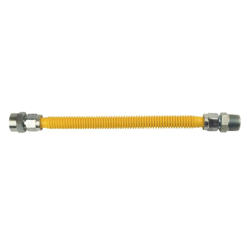 Brasscraft CSSB1412-12 Gas Connector 1 in. FIP x 1 in. MIP (3/4 in. FIP Tap)