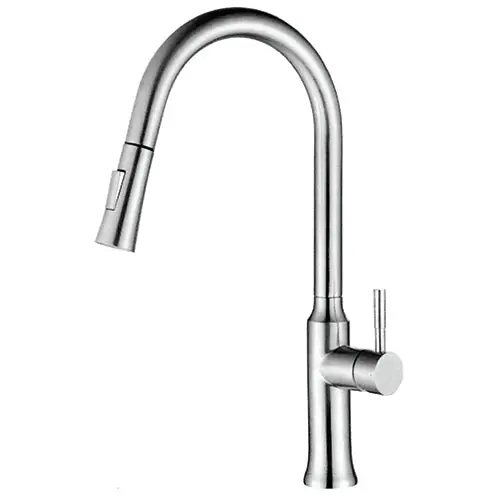 Dakota DSF-19KPO00CR Elvoro single handle pull down faucet