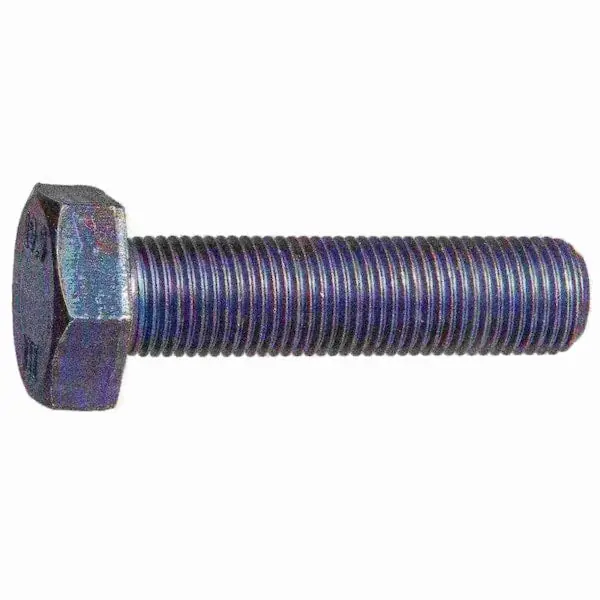 Midwest Fastener 932423 Class 10.9, M10-1.00 Hex Head Cap Screw, Plain Steel, 40 mm L, 4 PK