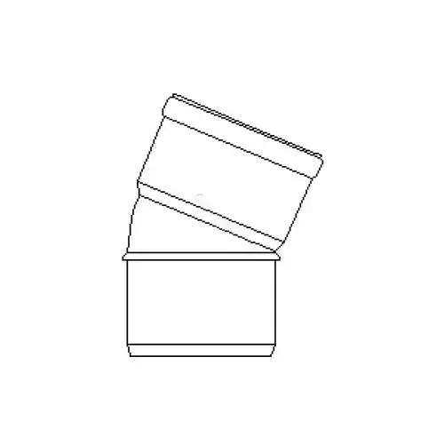 Gpk Products 118-0004 4in Sxg 22-1/2d Ell