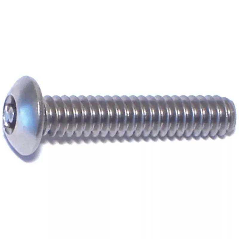 Midwest Fastener 77772 #10-24 x 1 in Torx Button Machine Screw 8 PK