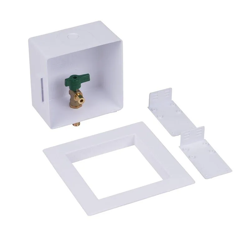 Oatey O39161 1/4-Turn F1960 PEX Low Lead Ice Maker Supply Box