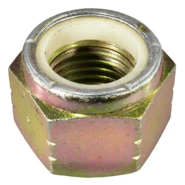 Midwest Fastener 54178 Nylon Insert Lock Nut, 1-1/2 inches-6, Steel, Grade 8, 3 PK