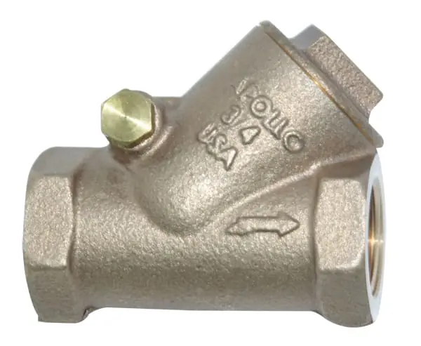 Apollo Valves 61Y19301 Y-Pattern Swing Check Valve 1/2 inches FNPT